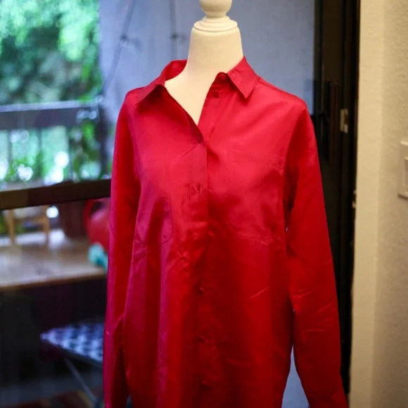 Sezane Maxence 100% Silk Top - Picture 4 of 4